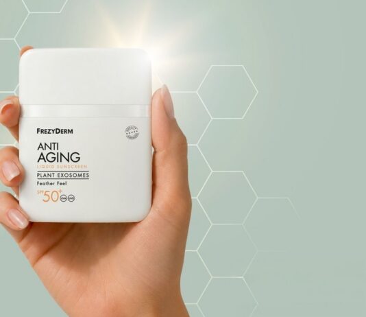 ANTI-AGING LIQUID SUNCREEN PLANT EXOSOMES ΗΡΘΕ ΤΟ ΑΠΟΛΥΤΟ DERMO-TECH ΑΝΤΗΛΙΑΚΟ